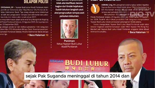 Minarni tanggapi tudingan Ahok Angking gelapkan uang yayasan dalam perebutan sekretariat di Jalan Hijas Nomor 215, Kelurahan Benua Melayu Darat, Kecamatan Pontianak Selatan,Provinsi Kalimantan Barat milik Yayasan Budi Luhur Abadi Pontianak