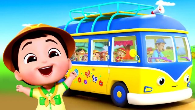 Wheels On The Bus, Vehicle Song and Nursery Rhymes for Kids