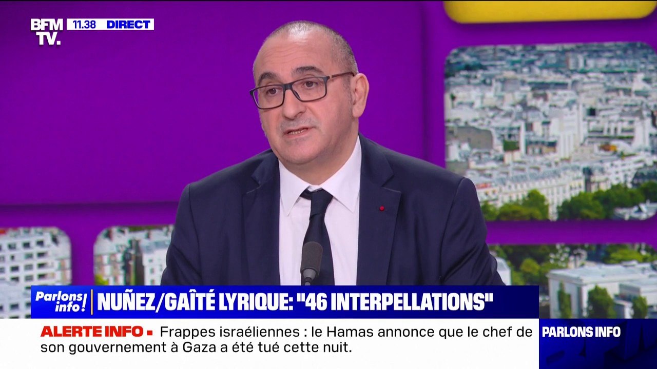 Gaîté lyrique: le préfet de police de Paris Laurent Nuñez annonce “9 blessés” - sept migrants, un CRS et un journaliste - lors de l’opération d’évacuation