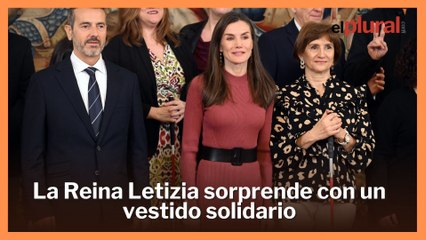 La Reina Letizia sorprende con un nuevo look en solidaridad con los afectados por la DANA