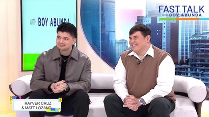 Fast Talk with Boy Abunda: Rayver Cruz at Matt Lozano, musikero sa bagong pelikula! (Episode 556)