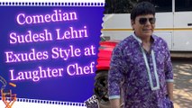 Sudesh Lehri Made Fashion Statement In Traditional Outfit At Laughter Chef Studio 
