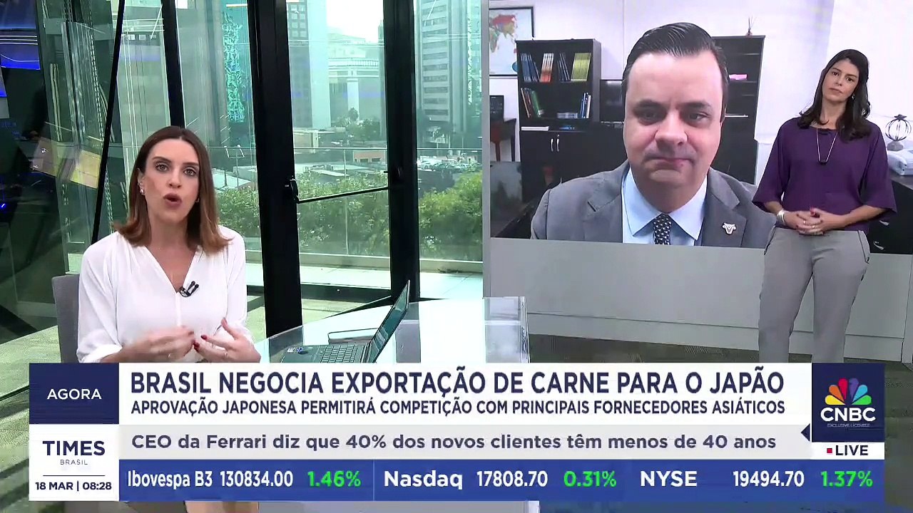 Brasil perto de exportar carne bovina para o Japão? Presidente da ABIEC traz mais detalhes