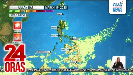 Amihan at easterlies, nagpapa-ulan sa ilang bahagi ng bansa sa gitna ng umiinit na panahon | 24 Oras