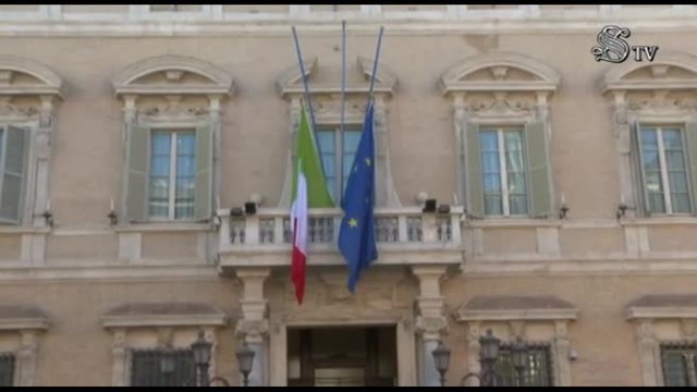 Al Senato bandiere a mezz'asta per Giornata in memoria vittime Covid