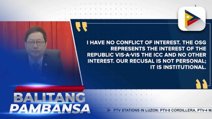 Malacañang, hindi pa pinag-uusapan ang posibilidad na matanggal sa puwesto si Solicitor General Menardo Guevarra