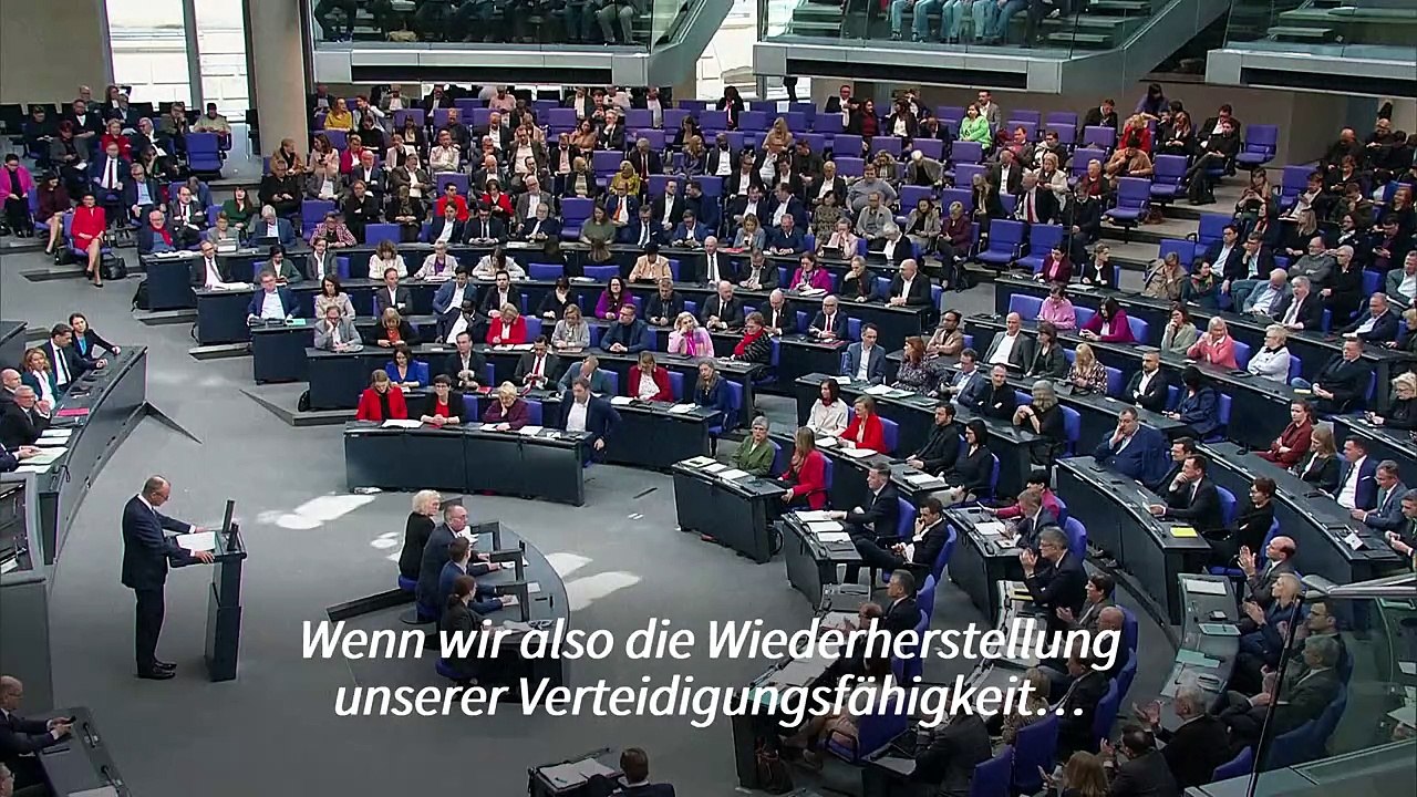 Merz: Können Grundgesetzänderungen 'mit gutem Gewissen beschließen'