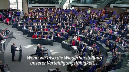 Merz: Können Grundgesetzänderungen "mit gutem Gewissen beschließen"