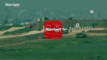 Gazze sınırında dikkat çeken hareketlilik