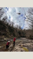 Rescue Teams assist walker with fractured leg at Sgwd yr Pannwr Waterfall