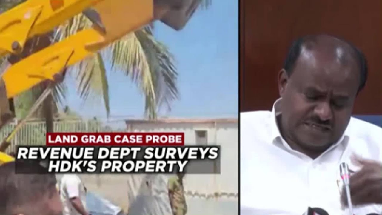 Karnataka Revenue Department surveys HD Kumaras...