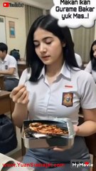 Asyiknya Makan Ikan Gurame Bakar