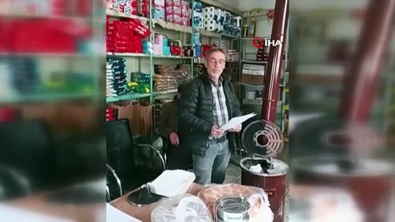 Gizemli hayırsever! Veresiye defteri sobada yandı