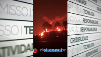 b'Incaandio em loja de lubrificantes em Novo Progresso'