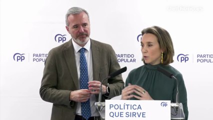 Gamarra dice ahora que el acuerdo de presupuestos entre Mazón y Vox es “excepcional” y “para la reconstrucción”