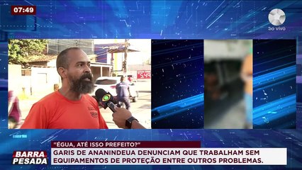 b'Nova polaamica: Garis denunciam falta de EPI em Ananindeua'