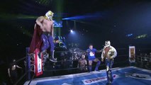 Tiger Mask, Tiger Mask W, Yuji Nagata & Togi Makabe vs Jushin Thunder Liger, Manabu Nakanishi, Satoshi Kojima & Hiroyoshi Tenzan: DOMINION 6.11 in OSAKA-JO HALL (6/11/2017)