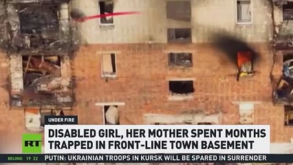 Russian Soldiers Got Us Out! – Mother & Disabled Girl’s Escape to Safety 😨🚨 | Forbidden News