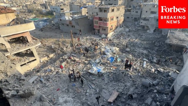 Aftermath of Israeli Airstrikes That Killed Over 400 Palestinians According To Gazan Officials