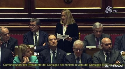 Meloni: "Se l'Ue vuole iper-regolamentare tutto non sopravviver?"