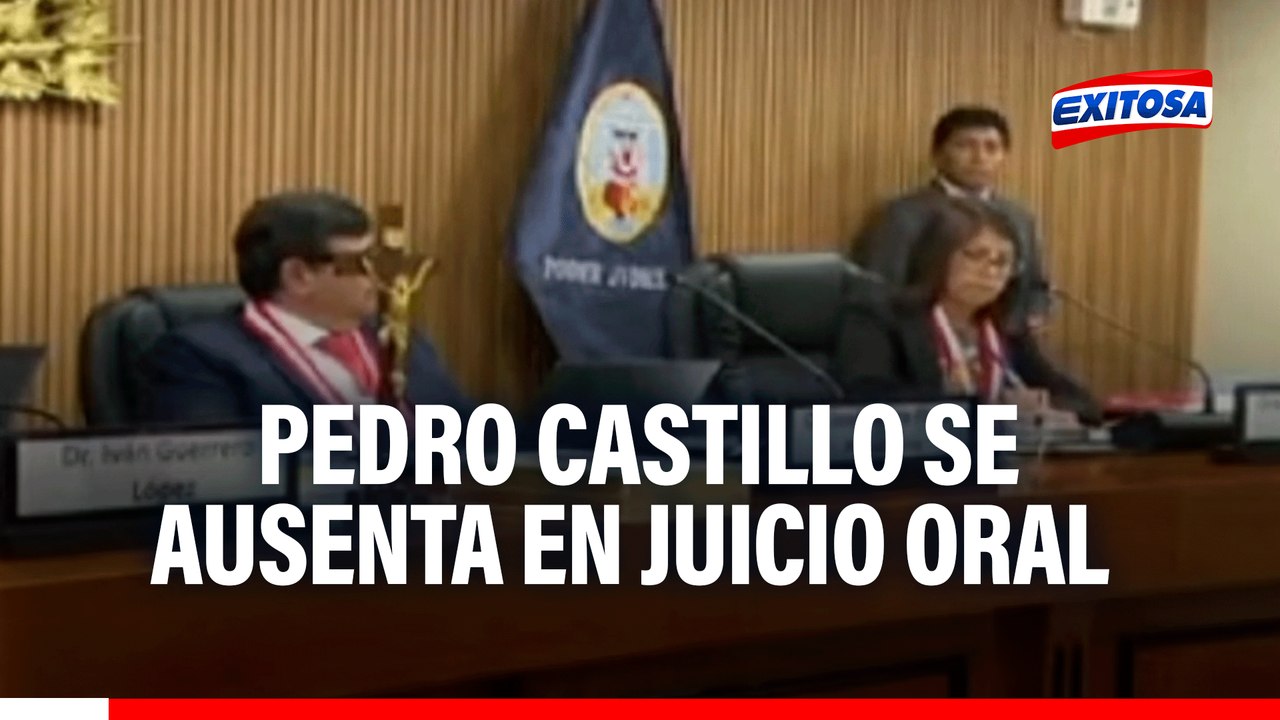 Pedro Castillo se ausenta en juicio oral por caso Golpe de Estado: Expresidente exige evaluación médica tras huelga de hambre