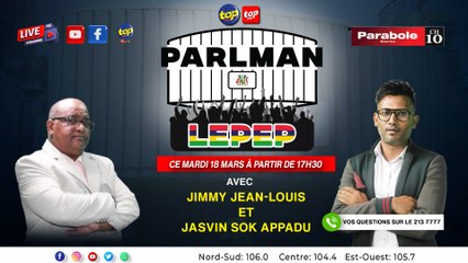 Parlement Lepep: Jimmy Jean-Louis et Jasvin Sok Appadu