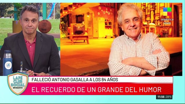 CAMPI RECUERDA A SU GRAN AMIGO ANTONIO GASALLA