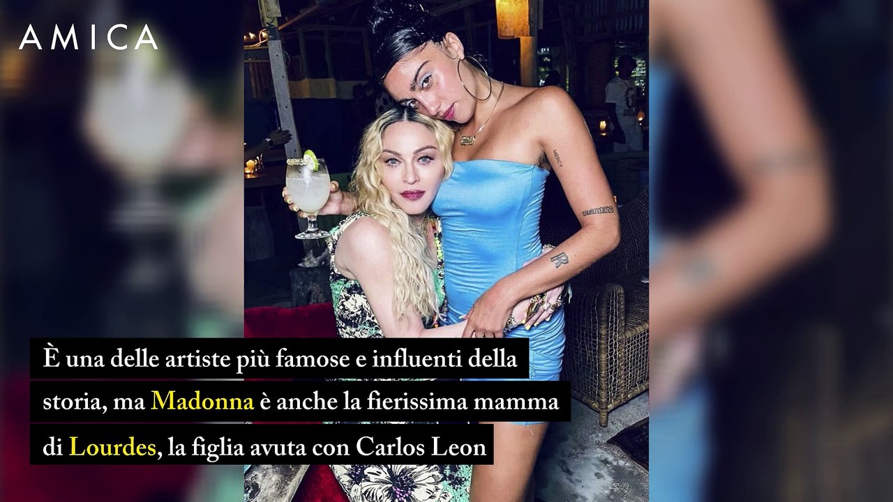 Madonna tra il pubblico per l’esibizione della figlia Lourdes