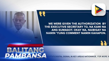 DOJ to represent PH gov’t after OSG refused to respond to petitions for writ of habeas corpus