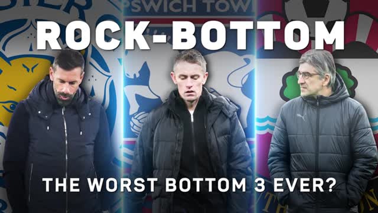 Rock-bottom: the Premier League's worst bottom three ever?
