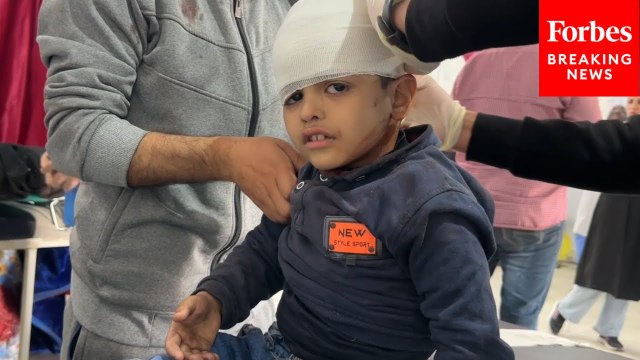 GRAPHIC WARNING: Palestinians Rushed To Hospital After Israel Kills Over 400 In Airstrikes In Gaza