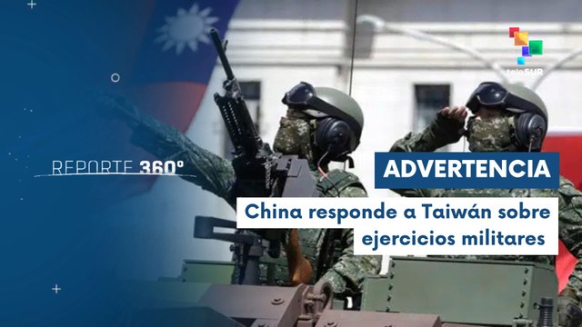 China responde a Taiwán sobre provocaciones separatistas
