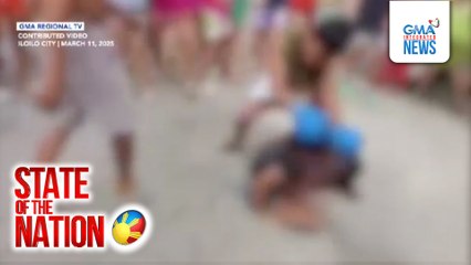 2 menor de edad na 'di raw maawat sa away, pinag-boxing ng barangay kagawad | SONA