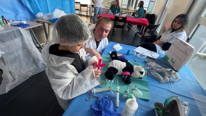 Soigner son doudou pour ne plus avoir peur de l’hôpital