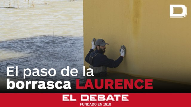 Laurence deja un muerto y dos desaparecidos, suspende clases en Málaga y Murcia y corta numerosas carreteras