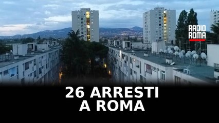 Blitz antidroga, 26 arresti a Roma