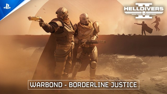 Helldivers 2 - Borderline Justice Warbond | PS5 & PC Games