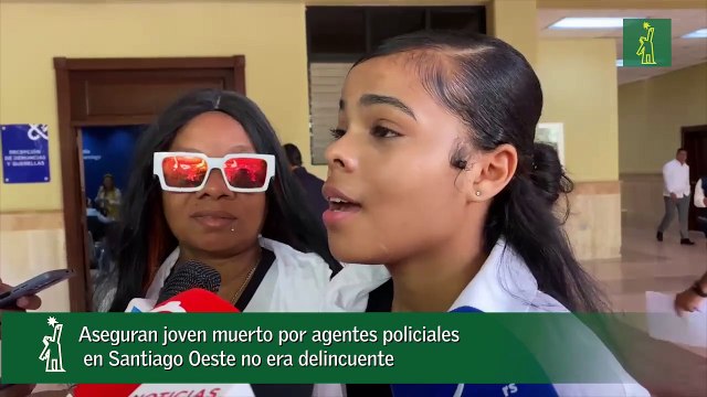 Aseguran joven muerto por agentes policiales en Santiago Oeste no era delincuente