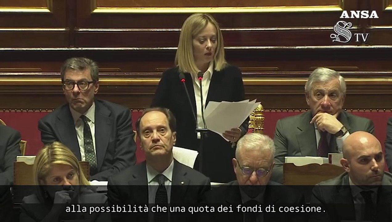Meloni: "Rearm Europe e' un nome fuorviante, difesa non e' solo acquisto di armi"