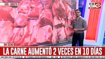 La carne aumentó dos veces en diez días y podría volver a aumentar