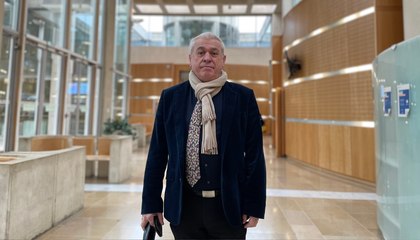 Interview de Me Laetitia Leroy-Szwed et le maire de Vendargues Guy Lauret à la sortie de l'audience