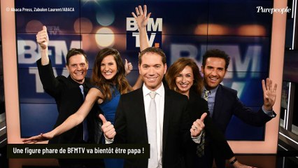 "Pour la première fois..." : Un journaliste de BFMTV bientôt papa, il partage son expérience magique