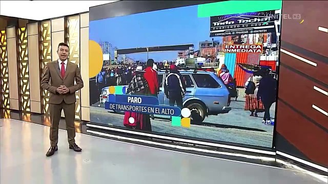 Más de una hora de fila en el teleférico y caminatas de varios kilómetros, los perjuicios del paro en El Alto por combustibles