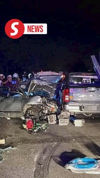 Parked lorry on highway leads to three dead in five-vehicle collision