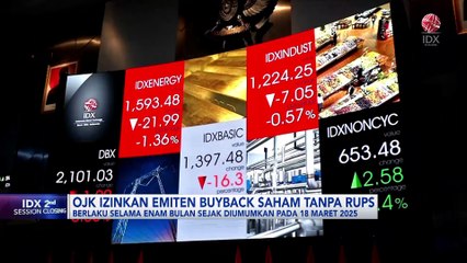 OJK Izinkan Emiten Buyback Saham Tanpa RUPS