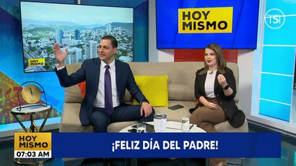 Feliz día del Padre a los periodistas de Hoy Mismo