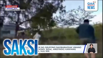 Itinuturong lider ng grupong nagbabagsak umano ng droga sa Angono, Rizal, arestado; kanyang asawa at 2 iba pa, huli rin | Saksi