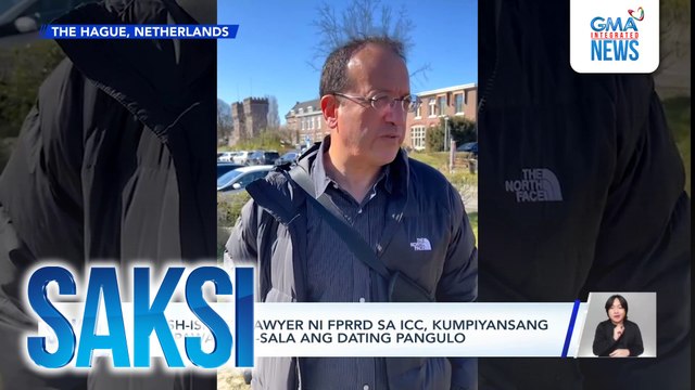 British-Israeli lawyer ni FPRRD sa ICC, kumpiyansang mapapawalang-sala ang dating pangulo | Saksi