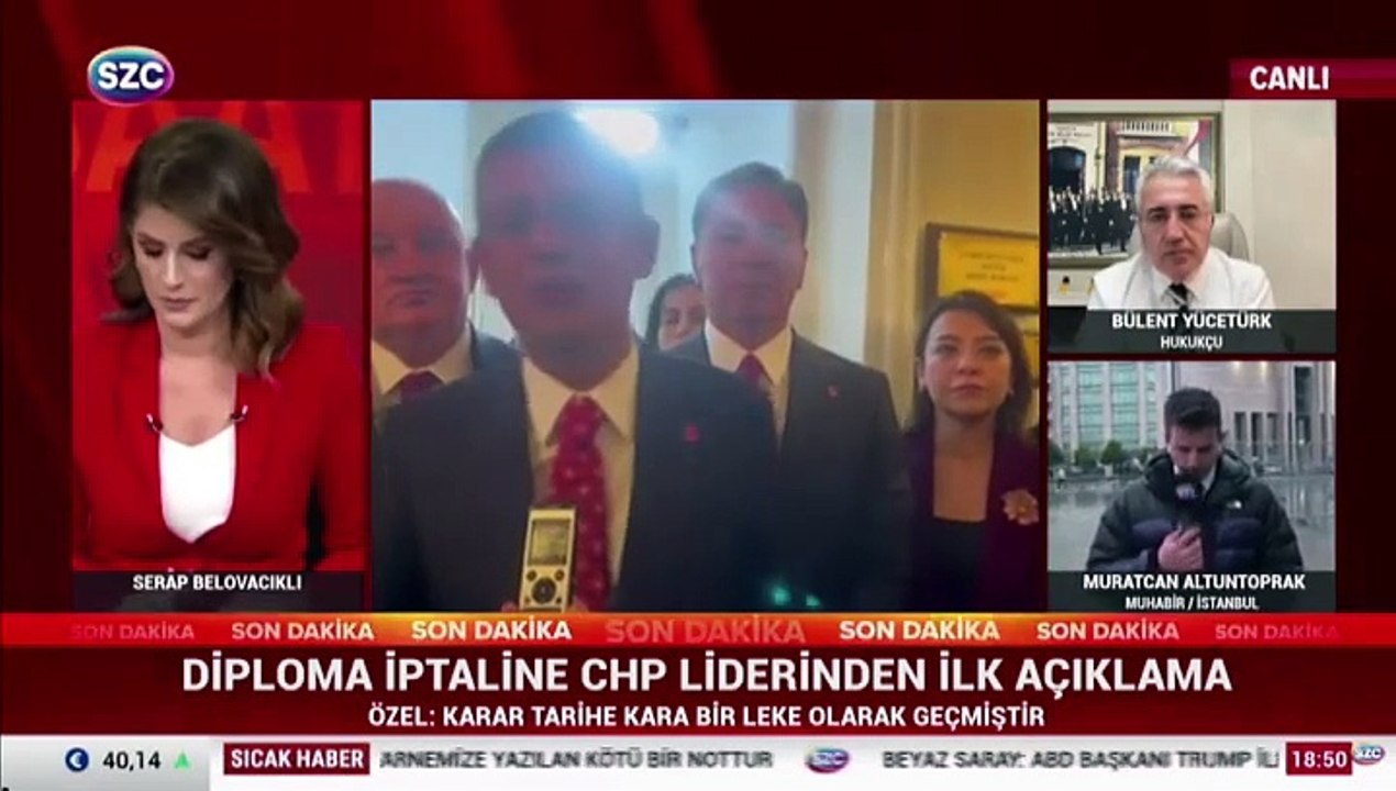 Özgür Özel: İşlem hukuki değil siyasi!