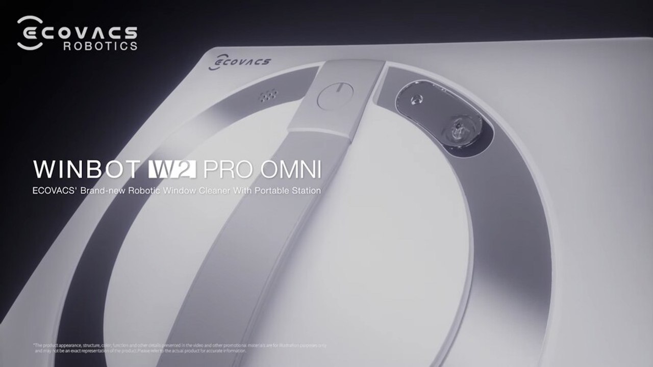 Ecovacs Winbot W2 PRO Omni Product Teaser